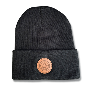 Black Beanie with C60 Power Circle Patch